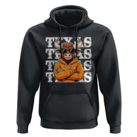 Texas Fan Hoodie Longhorns Cow Texas Pride Sport Lover - Wonder Print Shop