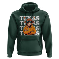 Texas Fan Hoodie Longhorns Cow Texas Pride Sport Lover - Wonder Print Shop