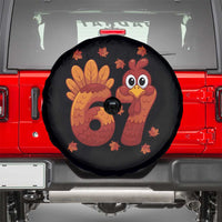 67 Thanksgiving Spare Tire Cover Funny Turkey Thanksgiving Six Seven Meme - Wonder Print Shop