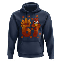67 Thanksgiving Hoodie Funny Turkey Thanksgiving Six Seven Meme - Wonder Print Shop