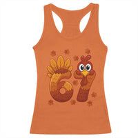 67 Thanksgiving Racerback Tank Top Funny Turkey Thanksgiving Six Seven Meme - Wonder Print Shop