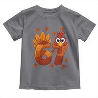 67 Thanksgiving Toddler T Shirt Funny Turkey Thanksgiving Six Seven Meme - Wonder Print Shop