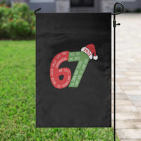 Funny 67 Christmas Garden Flag Rizz Aura Farming Bussin Six Seven Meme Gen Alpha - Wonder Print Shop