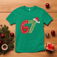 Funny 67 Christmas T Shirt Rizz Aura Farming Bussin Six Seven Meme Gen Alpha - Wonder Print Shop