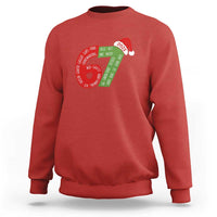 Funny 67 Christmas Sweatshirt Rizz Aura Farming Bussin Six Seven Meme Gen Alpha - Wonder Print Shop