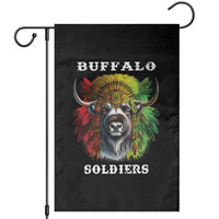 Buffalo Soldiers Garden Flag African American Heros Black History Month - Wonder Print Shop