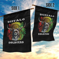 Buffalo Soldiers Garden Flag African American Heros Black History Month - Wonder Print Shop