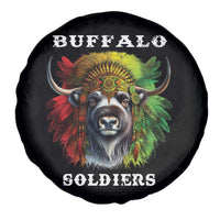 Buffalo Soldiers Spare Tire Cover African American Heros Black History Month - Wonder Print Shop