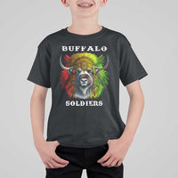 Buffalo Soldiers T Shirt For Kid African American Heros Black History Month