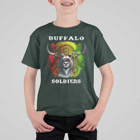 Buffalo Soldiers T Shirt For Kid African American Heros Black History Month
