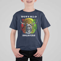 Buffalo Soldiers T Shirt For Kid African American Heros Black History Month