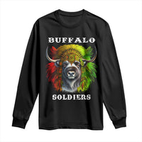 Buffalo Soldiers Long Sleeve Shirt African American Heros Black History Month