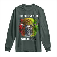 Buffalo Soldiers Long Sleeve Shirt African American Heros Black History Month