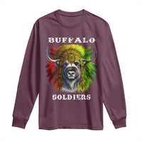 Buffalo Soldiers Long Sleeve Shirt African American Heros Black History Month