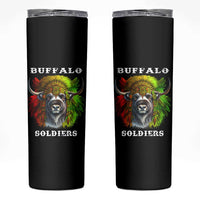 Buffalo Soldiers Skinny Tumbler African American Heros Black History Month - Wonder Print Shop