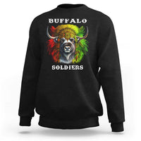 Buffalo Soldiers Sweatshirt African American Heros Black History Month
