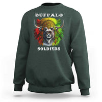 Buffalo Soldiers Sweatshirt African American Heros Black History Month