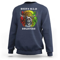 Buffalo Soldiers Sweatshirt African American Heros Black History Month