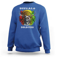 Buffalo Soldiers Sweatshirt African American Heros Black History Month