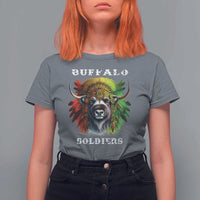 Buffalo Soldiers T Shirt For Women African American Heros Black History Month
