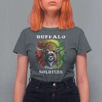 Buffalo Soldiers T Shirt For Women African American Heros Black History Month
