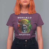 Buffalo Soldiers T Shirt For Women African American Heros Black History Month