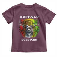 Buffalo Soldiers Toddler T Shirt African American Heros Black History Month