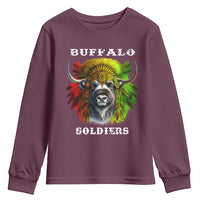 Buffalo Soldiers Youth Sweatshirt African American Heros Black History Month
