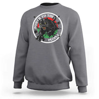Power To The People Black Panther Party Sweatshirt Black History Month
