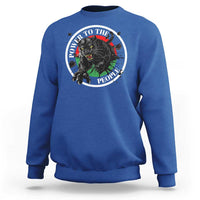 Power To The People Black Panther Party Sweatshirt Black History Month