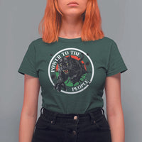 Power To The People Black Panther Party T Shirt For Women Black History Month
