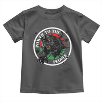 Power To The People Black Panther Party Toddler T Shirt Black History Month