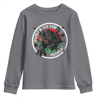 Power To The People Black Panther Party Youth Sweatshirt Black History Month
