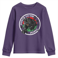 Power To The People Black Panther Party Youth Sweatshirt Black History Month