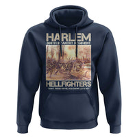 Harlem Hellfighters Hoodie 369th Infantry Regiment Don't Tread On Me Let's Go Black History Month