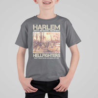 Harlem Hellfighters T Shirt For Kid 369th Infantry Regiment Don't Tread On Me Let's Go Black History Month