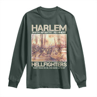 Harlem Hellfighters Long Sleeve Shirt 369th Infantry Regiment Don't Tread On Me Let's Go Black History Month