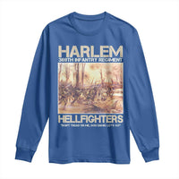 Harlem Hellfighters Long Sleeve Shirt 369th Infantry Regiment Don't Tread On Me Let's Go Black History Month