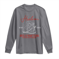 Harlem Hellfighters Long Sleeve Shirt 369th Infantry Regiment Black Snake Black History Month