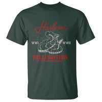 Harlem Hellfighters T Shirt 369th Infantry Regiment Black Snake Black History Month