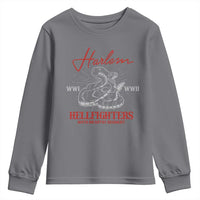 Harlem Hellfighters Youth Sweatshirt 369th Infantry Regiment Black Snake Black History Month