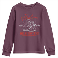 Harlem Hellfighters Youth Sweatshirt 369th Infantry Regiment Black Snake Black History Month