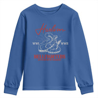 Harlem Hellfighters Youth Sweatshirt 369th Infantry Regiment Black Snake Black History Month