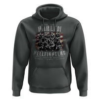 Never Forget Harlem Hellfighters Hoodie Vintage American Flag