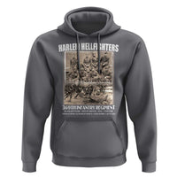 Never Forget Harlem Hellfighters Hoodie 369TH Infantry Regiment Black God Damn Let's Go