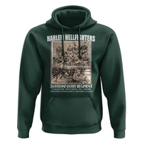 Never Forget Harlem Hellfighters Hoodie 369TH Infantry Regiment Black God Damn Let's Go