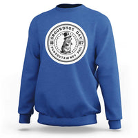 Punxsutawney Phil Groundhog Day Sweatshirt Funny Woodchuck Day 1887