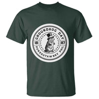 Punxsutawney Phil Groundhog Day T Shirt Funny Woodchuck Day 1887