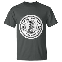 Punxsutawney Phil Groundhog Day T Shirt Funny Woodchuck Day 1887