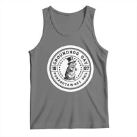 Punxsutawney Phil Groundhog Day Tank Top Funny Woodchuck Day 1887